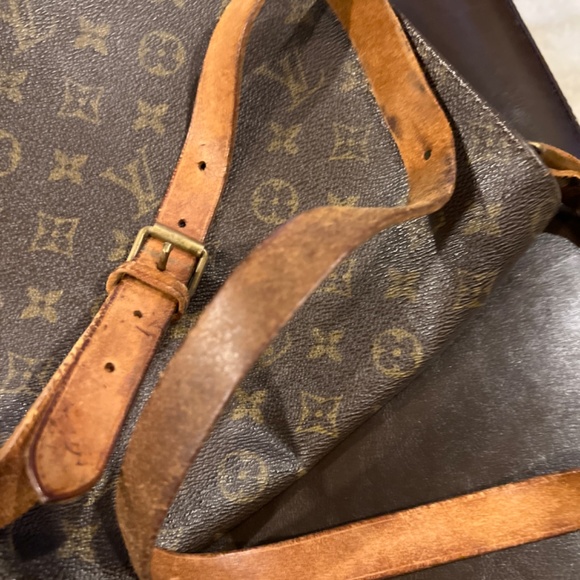 Louis Vuitton Cartouchiere Gm Brown Monogram Canvas Cross Body Bag - Picture 6 of 6